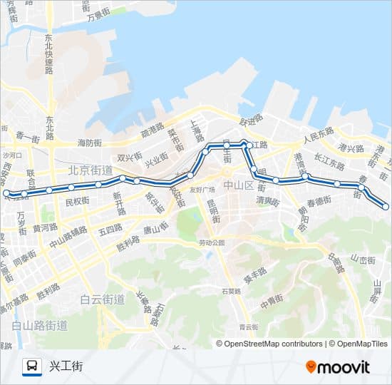 201路Route: Schedules, Stops & Maps - 兴工街(Updated)