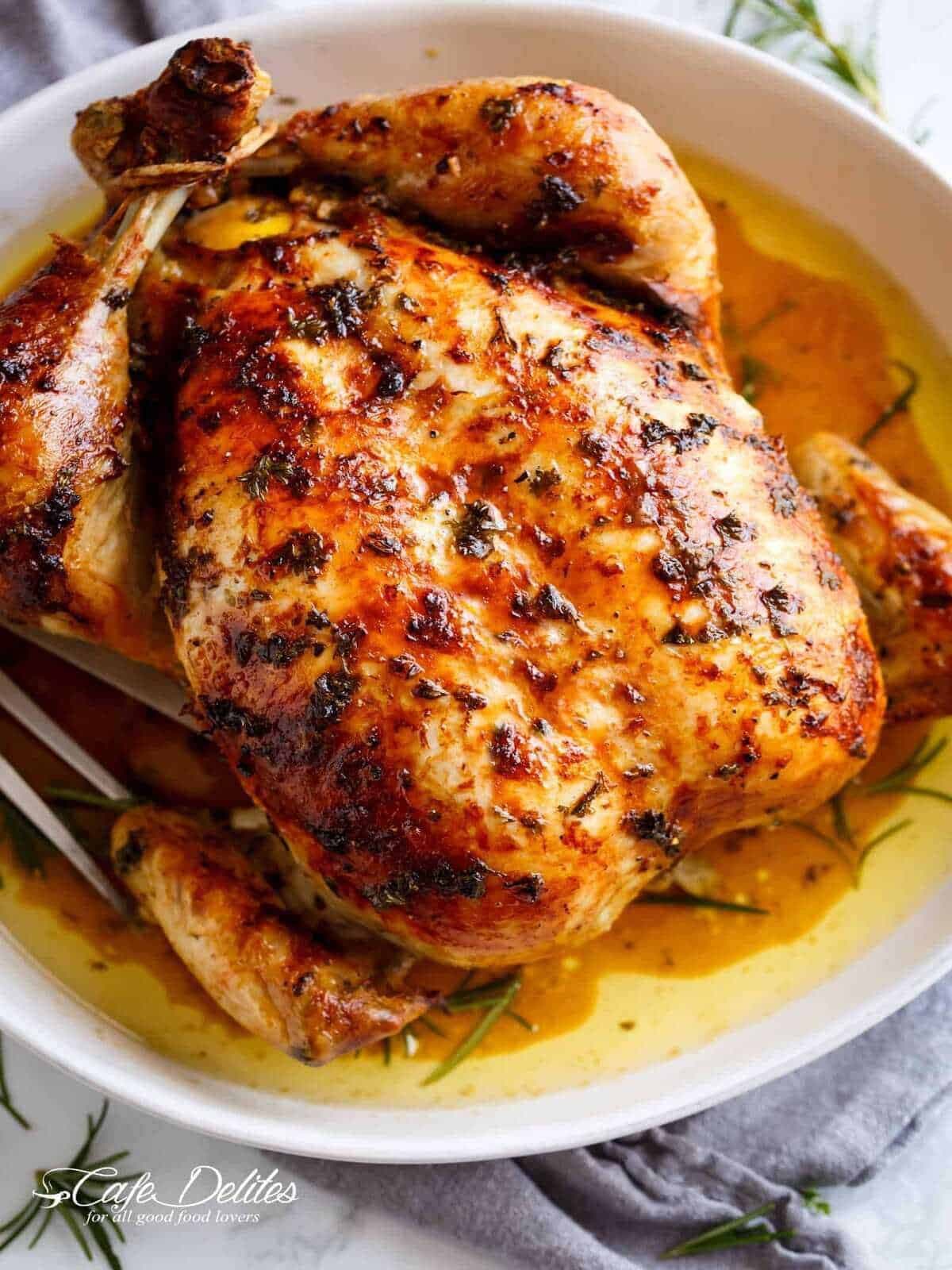 Simple Crispy Roast Chicken – Juicy, Golden & Full of Flavor ...