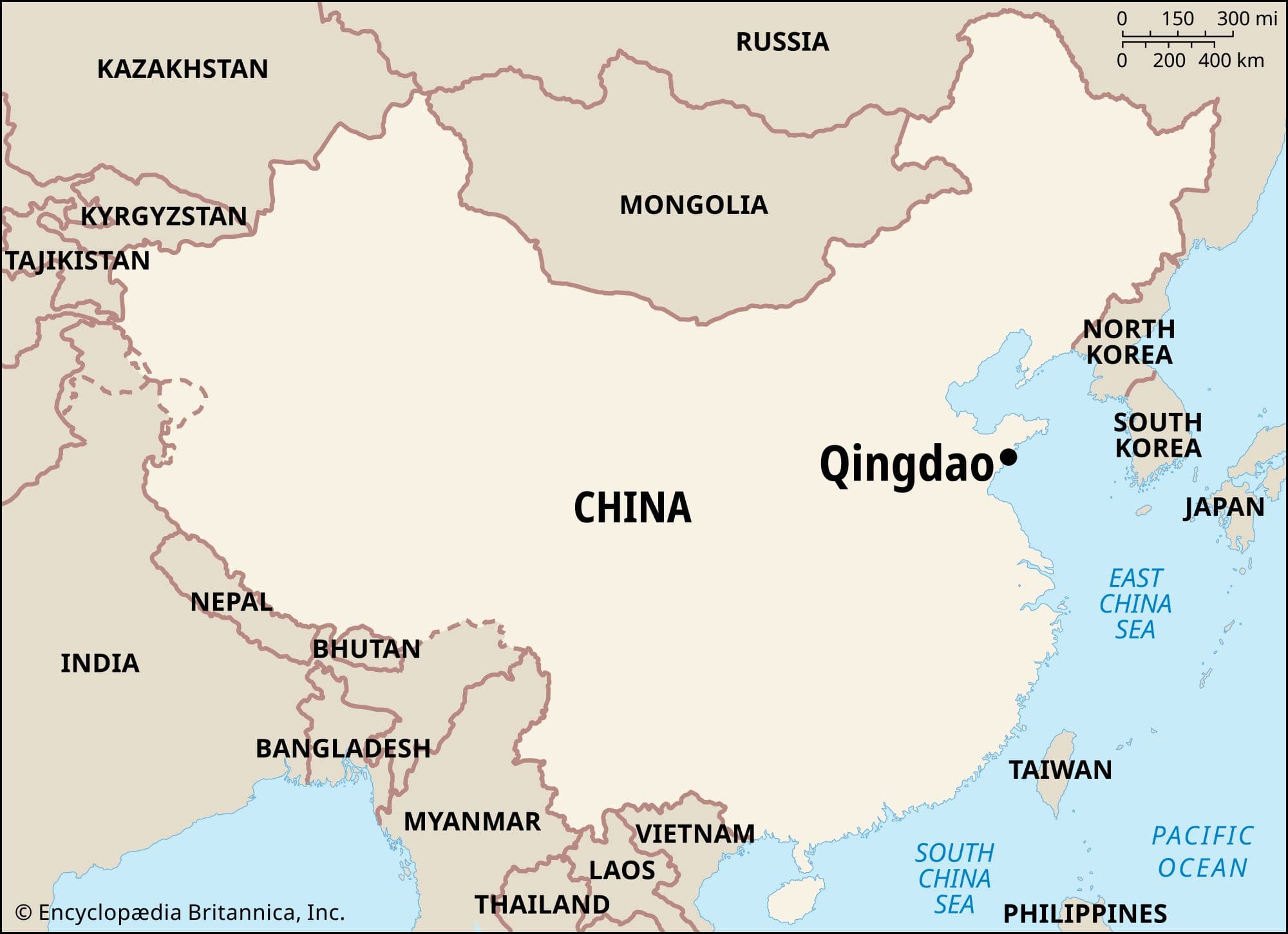 Qingdao | China, Map, Population, & Beer | Britannica