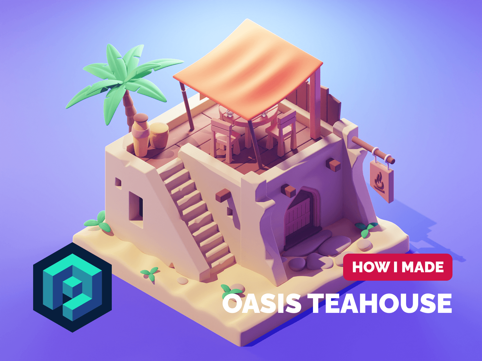 Oasis Teahouse Tutorial by Roman Klčo on Dribbble