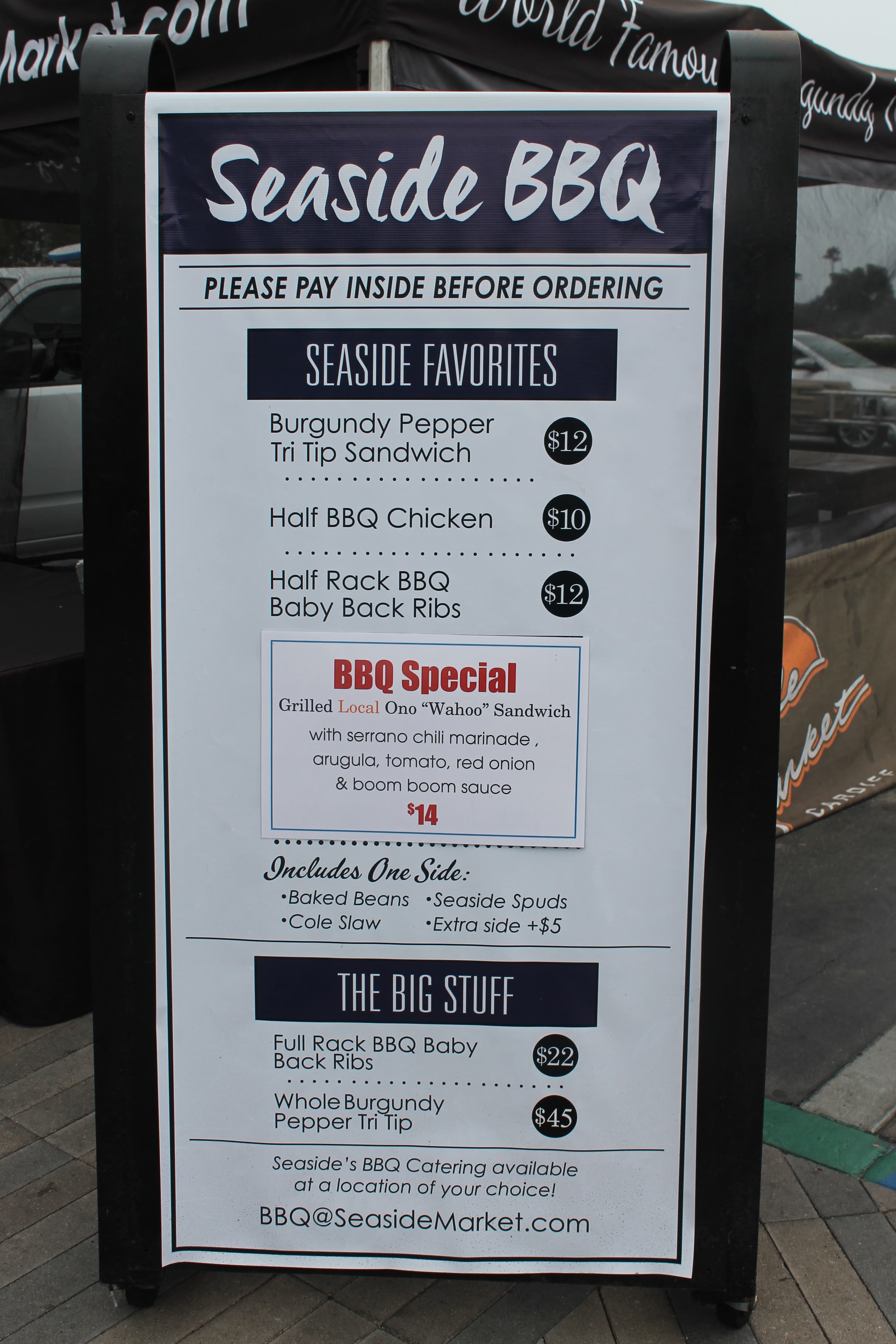 Seaside Market BBQ – Dining on the 101