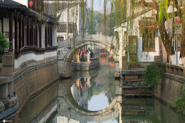 Jiangsu province: Pingjiang Road Historical and Cultural Block in ...