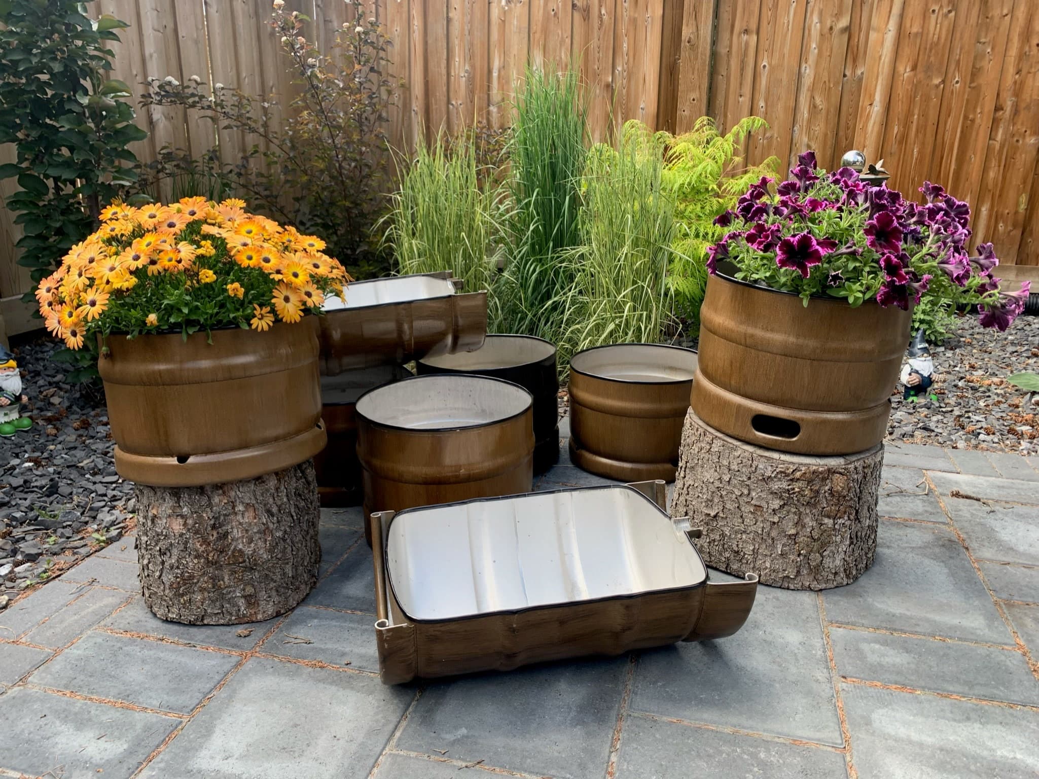 Custom Beer Keg Rustic Planters - Etsy