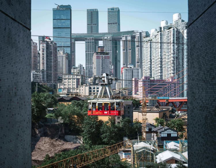 Chongqing: a cyberpunk mountain city with fiery flavors.