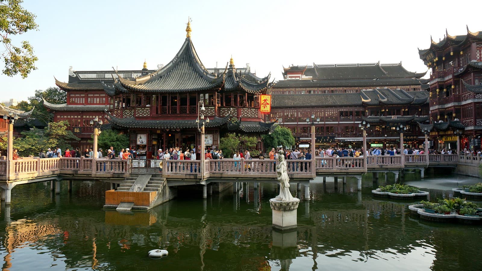 Yu Garden at City God Temple in Shanghai