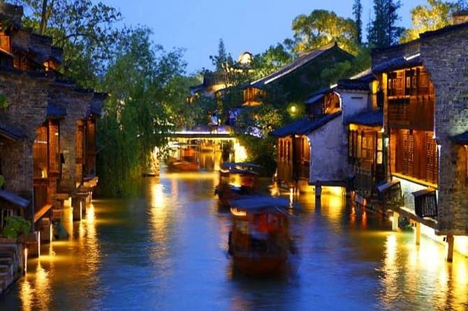 2025 Wuzhen Ancient Water Town Private Night Tour from Hangzhou ...