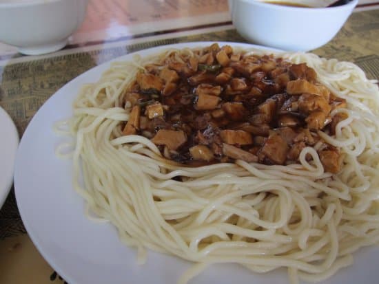 The famous Huang noodle (Yellow noodle) - Picture of Shunzhang ...