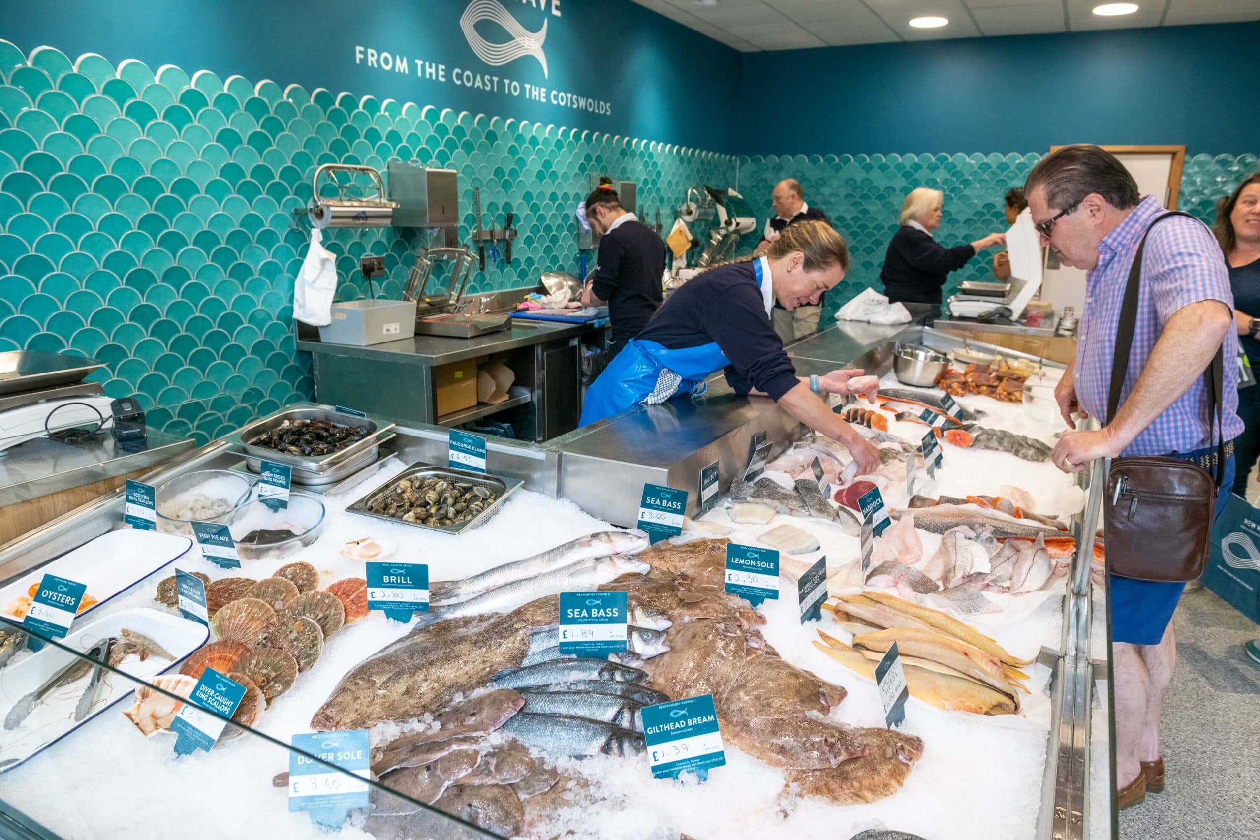 New Wave Fish & Seafood Markets | from the coast to the Cotswolds