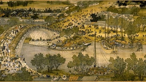 Riverside Scene at Qingming Festival