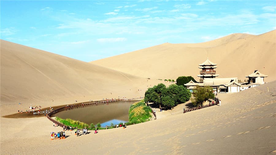 Mingsha Shan - Echoing Sand Mountain-Silk Road Travel