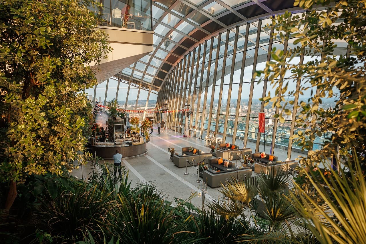 Restaurant & Bars - Sky Garden - London