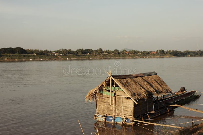 Bamboo Hut Riverside Stock Photos - Free & Royalty-Free Stock ...