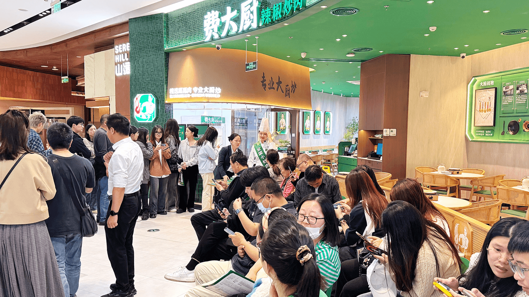 Restaurant chain serves special dish for success