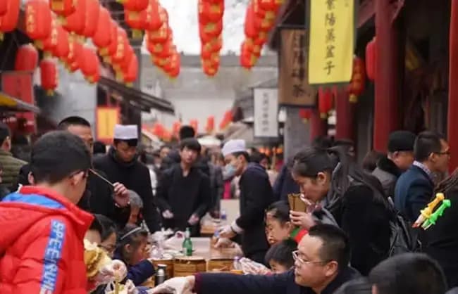 Yongxingfang - The Second Largest Food Street in Xian