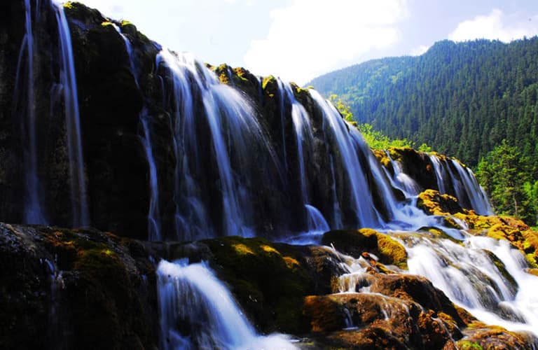 Nuorilang Waterfall Jiuzhaigou Travel Guide