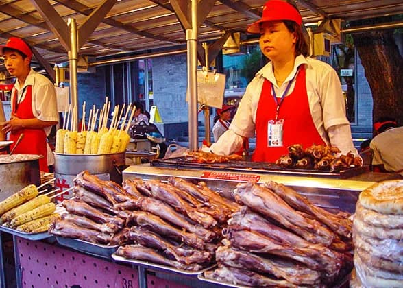 Wangfujing Snack Street, Beijing, Best Local Street Food