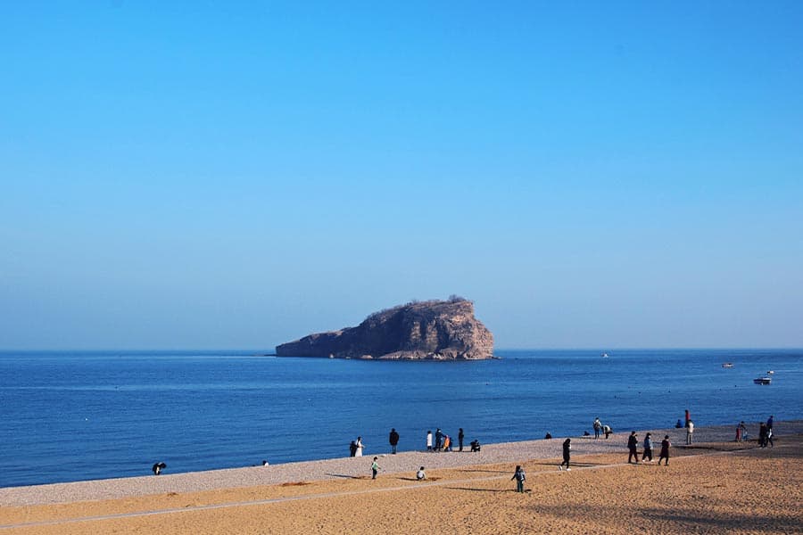 Bangchuidao Scenic Area in Dalian