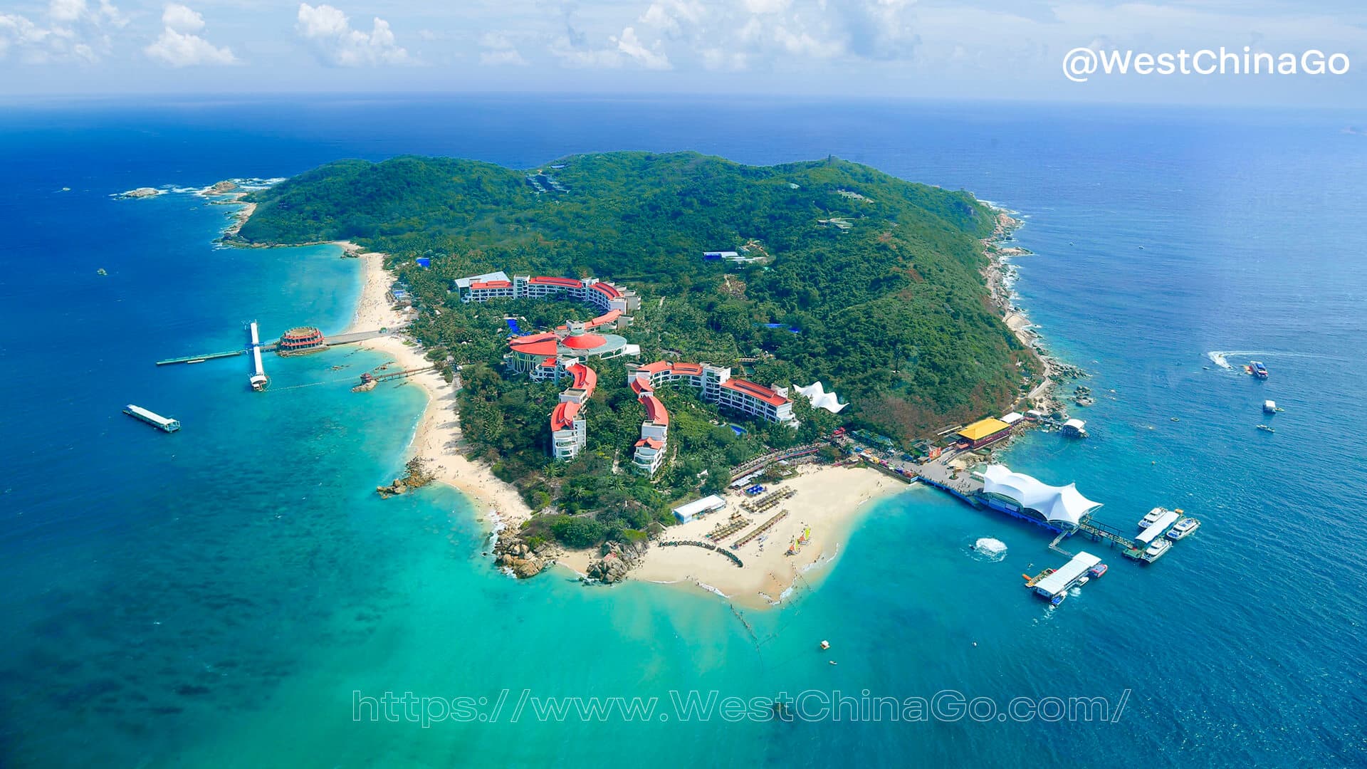 Sanya Wuzhizhou Island - China Tours @WestChinaGo